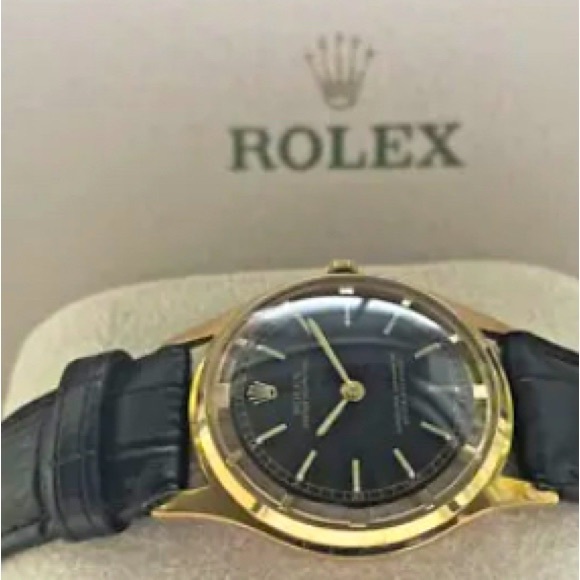 AUTHENTIC ROLEX DIAL AND MOVEMENT CAL 1401, RE-CASED INTO A GENTS WRIST WATCH - Picture 10 of 11